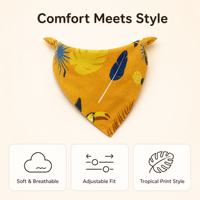 Bandana pour chien de luxe écologique personnalisée en gros, motifs patriotiques variés, foulard triangulaire pour animaux de compagnie, marque privée OEM