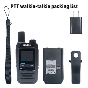 Radio de Dos Vías Landptt <span class=keywords><strong>A9</strong></span> 4G Lte de Largo Alcance 500km con Batería Grande, Walkie Talkie POC PTT de Comunicación Internacional con <span class=keywords><strong>Plataforma</strong></span> Gratuita - Product Image 2