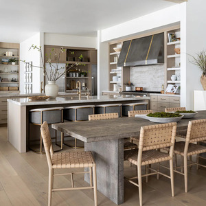 Madeira maciça de Midcentury americana que janta a cadeira estilo antigo durável ecológico do Wabi-sabi para o B & B Restaurantes Café Lojas Hotéis - Product Image 1