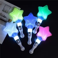 Nouvelle Baguette Magique Lumineuse Pentagramme Évidée pour Adolescents – Accessoire de Fête Scintillant