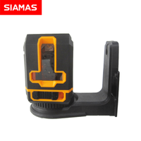 Support mural à filetage SIAMAS 1/4 "avec magnétique pour utilisation au niveau Laser Plaque rotative à 360 degrés Outils Laser Support d'accessoires