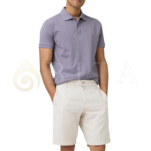 เสื้อโปโลผู้ชายคุณภาพสูง ระบายอากาศได้ดี สวมใส่สบาย เหมาะสำหรับใส่ลำลอง เสื้อโปโลแขนสั้นน้ำหนักเบาสำหรับฤดูร้อน - Product Image 4