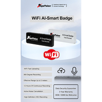 AipoVoice Dispositif audio portable USB WiFi 32 Go à longue autonomie avec prise en charge MP3 pour applications professionnelles, enregistrement fiable 12h