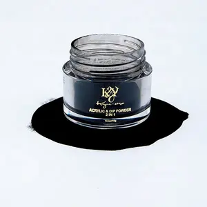 Black & white collection Dip powder and Acrylic powder 2 in 1 hot sale nail products in Europe and US