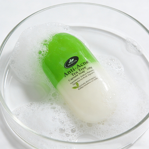 Savon Solide Portable de Voyage en Capsules 100g à l'Arbre à Thé pour Nettoyage en Profondeur et Traitement de l'Acné – Vente en Gros - Product Image 4
