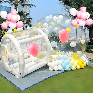 Tenda a Cupola Gonfiabile in PVC, Casa a Palloncino Trasparente per Campeggio, Matrimoni e Feste all'Aperto - Product Image 5