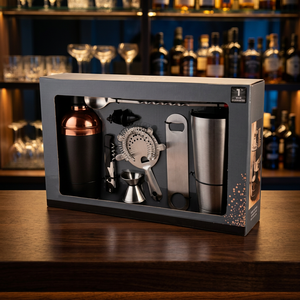 Juego de Herramientas de Barra para Coctelería de Acero Inoxidable de Primera Calidad, Ecológico, Personalizado, con Coctelera de Color, Kit de Barman con Todos los Accesorios - Product Image 3