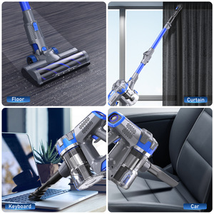 Aspirateur sans fil avec écran LED et fonction de nettoyage des sols, aspirateur à main pour la maison avec serpillière électrique et lumières LED - Product Image 5