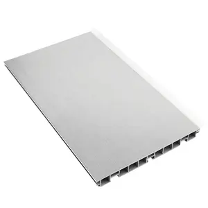 Bahan Daur Ulang terbuat dari PVC papan Skirting tahan air dapur Skirting papan aluminium didaur ulang PVC Skirting papan