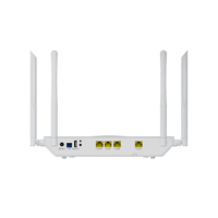 4 * GE + 1 * USB3.0 + WiFi6 XPON HGU ONU mendukung WiFi 6 teknologi dan lapisan lainnya 2 lapisan 3 fungsi untuk FTTH