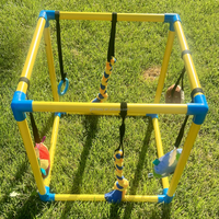 Aire de jeu pour chiots avec 16 jouets amovibles, centre d'activités interactif d'enrichissement et d'entraînement intérieur pour chiots
