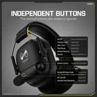 Casque de jeu ONIKUMA GT888 4 modes, 5.3 2.4G, faible latence, haut-parleur 50 mm, casque supra-auriculaire RGB avec micro à réduction de bruit