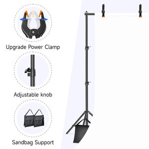 โครงฉากหลังแบบยืดหดได้คุณภาพสูง ขนาด <span class=keywords><strong>2.3</strong></span>*<span class=keywords><strong>3</strong></span>ม. 2.6*<span class=keywords><strong>3</strong></span>ม. <span class=keywords><strong>3</strong></span>*<span class=keywords><strong>3</strong></span>ม. สำหรับงานวันเกิด ถ่ายเซลฟี่ ถ่ายภาพบุคคล ถ่ายวิดีโอ - Product Image 5