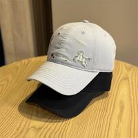 Casquette personnalisée pour papa, OEM, à large bord, couronne profonde, grande taille pour femmes