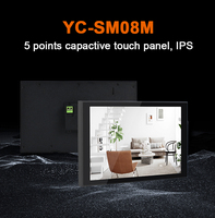 Nuevo Panel de Control Táctil HMI Industrial con Chip IA, Android 14 OS, Pantalla de 8'', RK3576, 4GB de RAM, IoT Inteligente y Seguridad