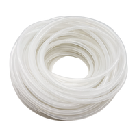 Tuyau en silicone blanc flexible sur mesure, tuyau en caoutchouc de silicone de qualité industrielle/alimentaire, tuyau en caoutchouc de silicone transparent flexible