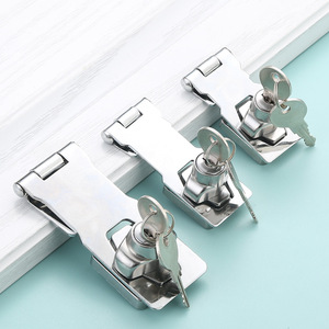 Tarjeta de bloqueo de aleación de zinc moderna, escritorio de oficina grueso, armario y cerradura de puerta de armario, apertura gratuita para muebles - Product Image 1