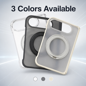 เคสกันกระแทกแบบหมุนได้ 360 องศา วัสดุ TPU PC สำหรับ iPhone Duo พร้อมบานพับป้องกันการตก ป้องกันรอยนิ้วมือ - Product Image 5