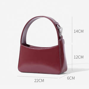 Bolso de Mano de Moda de Alta Calidad 2026, Logotipo Personalizado, Color Sólido, Bolso de Mano Popular para Mujer - Product Image 4