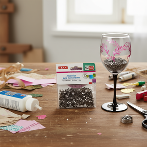 Strass Ilan 3mm Nero Grigio per Decorazioni Fai-da-Te e Artigianato - Product Image 3