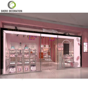 Skincare Store Interior Design Customizable Cosmetic Shop Display <b>Showcase</b> Beauty Shop Skincare Cabinet Makeup Stand Shelves - Product Image 1