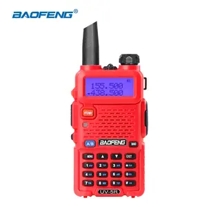 Baofeng UV 5R 수신기 5W VHF UHF 휴대용 라디오 Baofeng UV-5R 워키 토키 전문 CB 라디오