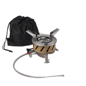 Estufa de gas de mesa de tres cabezas de alta eficiencia de combustión Estufa de camping al aire libre OEM - Product Image 6
