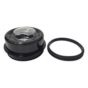 Blender électrique rond Ideamay 2L avec lames en acier inoxydable, poignée en plastique noir durable, pot en verre, <span class=keywords><strong>pour</strong></span> la maison - Product Image 4