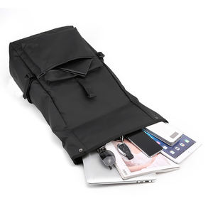 Mochila de Viaje Personalizada para Exteriores, Mochila con Ruedas para Portátil, Mochila Escolar Impermeable para Computadora Portátil, Moderna Mochila de Cuero para Portátil - Product Image 5