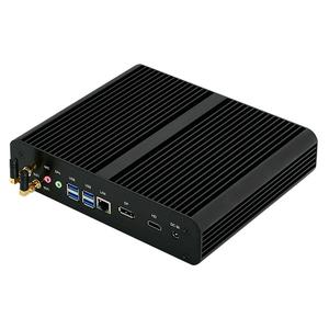 BD980 Volledig aluminium <span class=keywords><strong>chassis</strong></span> Fanloze Intel <span class=keywords><strong>NUC</strong></span> MINI PC Intel Core i7-10610U i7-10710U L06-BD980-serie - Product Image 2