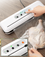 Scelleuse sous vide électrique USB portable, mini, automatique, type sur pied/à poser, design compact, jusqu'à 1,0 L pour aliments secs/humides – Meilleure vente