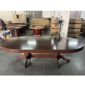 YH Custom Wooden Texas Hold'Em Poker Game <span class=keywords><strong>Mesa</strong></span> de póquer de 10 asientos con comedor superior - Product Image 3