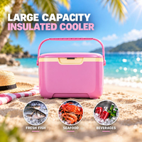 Glacière de plage portable isotherme pour aliments et boissons avec couvercle étanche et poignée de transport légère – Fournisseur OEM