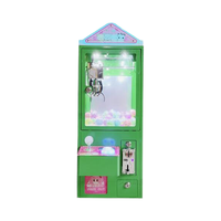 Mini grue moderne 220V Simulateur de jouets cadeaux à pièces Armoire commerciale en métal et plastique pour enfants avec 1 an de garantie