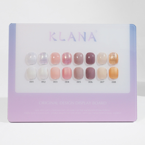 Klana Set cat kuku Gel Uv, 8 warna 15ml kaus kaki tanpa Gel, gratis Hema - Product Image 4