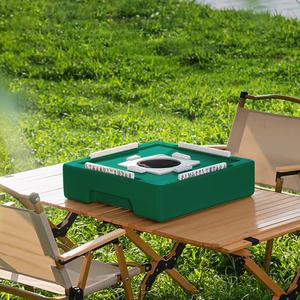 Machine de Mahjong Mini Portable, Table de Mahjong Flottante, Jeu pour un seul joueur, Boîte Mystère, Alimentation Électrique, Matériau Plastique, Sans Lavage - Product Image 3