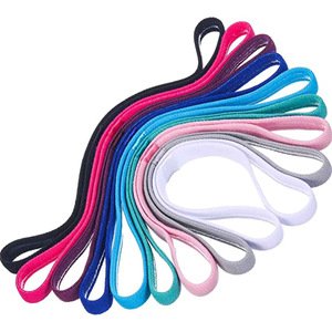Banda Deportiva Delgada de Silicona Antideslizante, Banda Elástica para el Cabello para Correr, Yoga, Fútbol, Entrenamiento, Unisex, Logotipo Personalizado, Venta al Por Mayor - Product Image 4