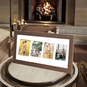 Décoration de la maison Art Vintage Deux Trois Quatre Cinq Photos Collage <span class=keywords><strong>Cadre</strong></span> Cadres En Bois Naturel Affichage 4x6 Photos - Product Image 6