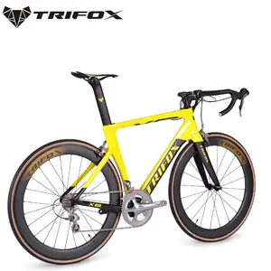 TRIFOX Factory price Wholesale carbon fiber road bike 18 Speed Aero Road Bike For Adult Men Women 700C bicycle road bike