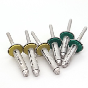 Remaches de aluminio al por mayor con arandela de EPDM de 4.8mm x 20mm, tipo linterna triple, para techos de caravanas y autocaravanas, proveedor de China - Product Image 2