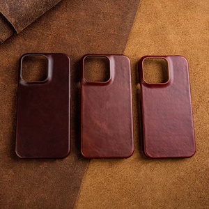 Custodia in vera pelle per <span class=keywords><strong>iPhone</strong></span> 15 <span class=keywords><strong>11</strong></span> 12 13 14 Pro Max custodia in pelle di lusso - Product Image 2