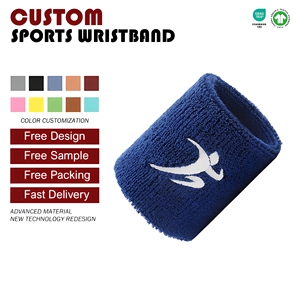 <span class=keywords><strong>Muñequera</strong></span> deportiva al aire libre para baloncesto, tenis, secado rápido, absorbente <span class=keywords><strong>de</strong></span> sudor, Material <span class=keywords><strong>de</strong></span> rizo, entrenamiento físico fino <span class=keywords><strong>de</strong></span> doble cara - Product Image 4