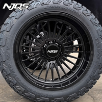 Jantes forgées NJQS de luxe Super Single 26 pouces pour pick-up et SUV 26X12 26X12 28X16 PCD 6x135 8x170 8x180 28 pouces
