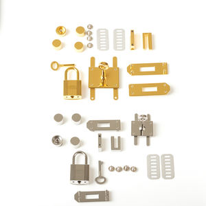 באיכות גבוהה רטרו וו נעילה תיבת יוקרה מנעולים עבור תכשיטים תיקים תיק עבודות יד אביזרים חומרה דגם מלא - Product Image 1