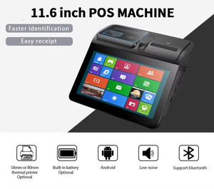 <span class=keywords><strong>Ponto</strong></span> De Venda Sistema Windows Android 11,6 ''Pos Pantalla táctil Caisse Enregistreuse Complet Pos Tablet con impresora integrada - Product Image 2