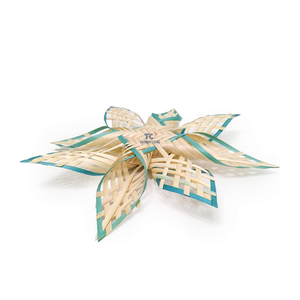 Giáng Sinh Treo Trang Trí Dệt Tre Bông Tuyết Tre Sao Ánh Sáng Mặt Dây Chuyền Tường Trang Trí Giáng Sinh Búp Bê Đồ Trang Trí - Product Image 5