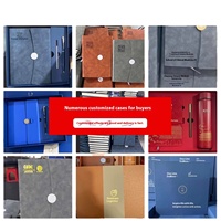 Coffret cadeau d'entreprise - Carnet personnalisé pour cadeaux promotionnels d'entreprise, réunions, événements, souvenir de luxe