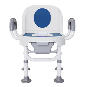 Silla cómoda multifuncional para mujeres mayores embarazadas para <span class=keywords><strong>Amazon</strong></span> Cross-Border Home <span class=keywords><strong>Dormitorio</strong></span> Asiento de inodoro Baño Seguridad - Product Image 4