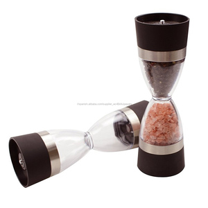 <span class=keywords><strong>Reloj</strong></span> de arena de cerámica de forma core molino de pimienta 250ml comercial manual especias sal y pimienta molinos de molino - Product Image 1
