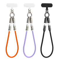 Câble de données antivol en nylon Type-C vers Type-C de 0,3 m, violet, 240 W, avec lanière de poignet, pour iPhone 17 et pour le bureau, la maison et les séances de streaming